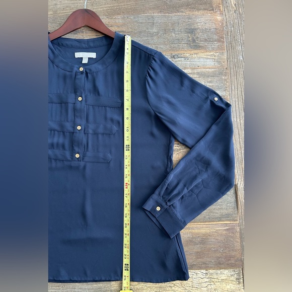 Banana Republic Blouse, Navy Blue, M - Picture 7 of 10